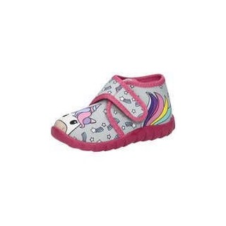 Rohde Flexi Hausschuhe Mädchen grau|grau|grau