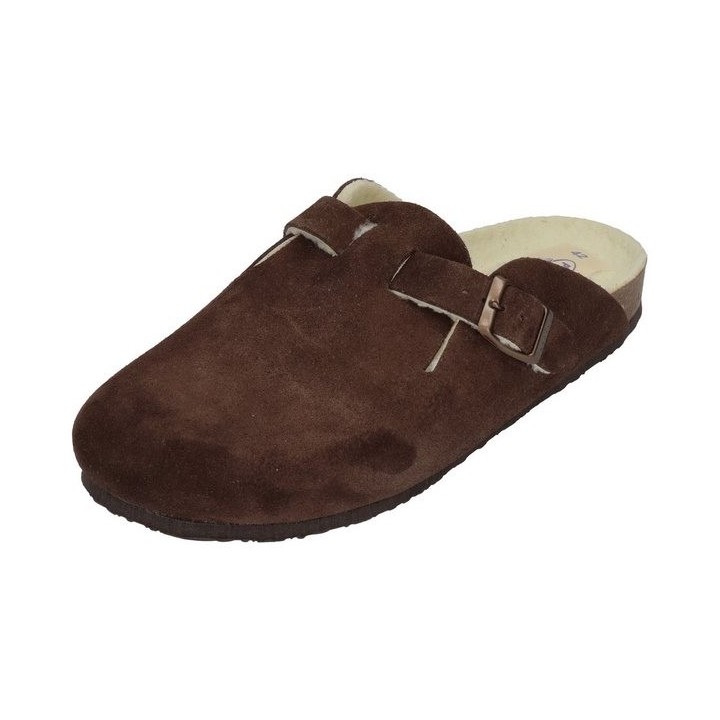 Plakton BLOG WOOL Hausschuh marron