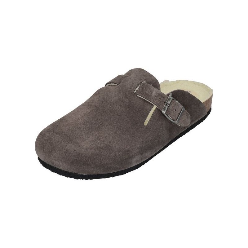 Plakton BLOG WOOL Hausschuh gris 870