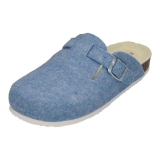 Plakton BLOGG FIELTRO WOOL Hausschuh celeste