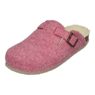 Plakton BLOGG FIELTRO WOOL Hausschuh rosa
