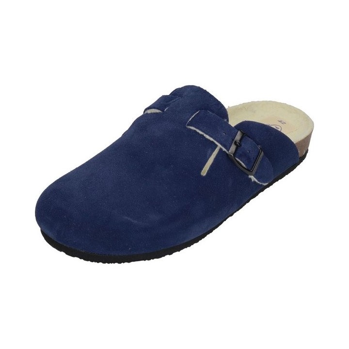 Plakton BLOG WOOL Hausschuh Navy