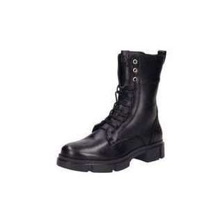 PX Schnürstiefelette Damen schwarz|schwarz|schwarz