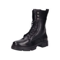 PX Schnürstiefelette Damen schwarz|schwarz|schwarz