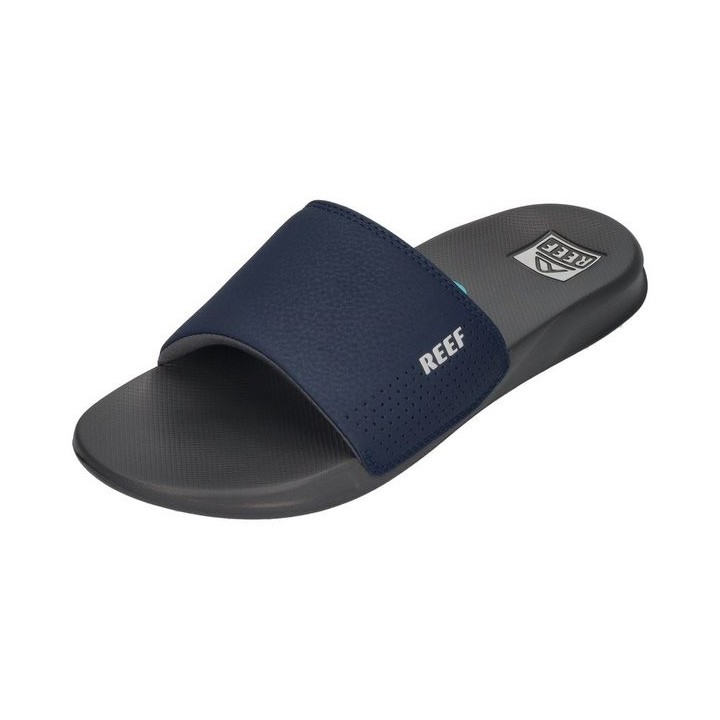 Reef One Slide Schlappen Navy White