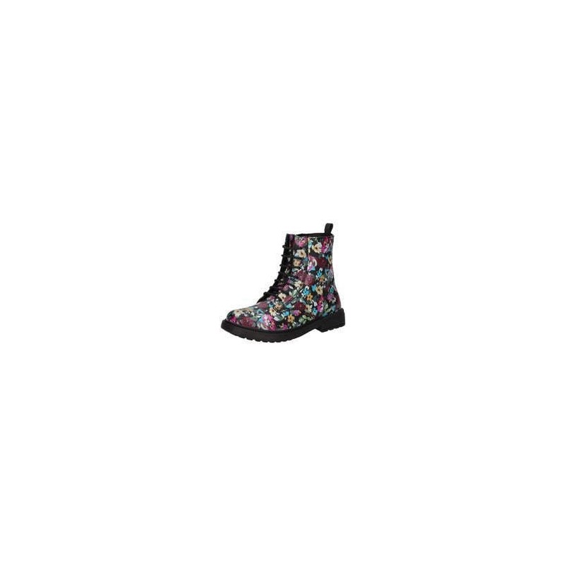 Geox J Eclair Schnür Boots Mädchen bunt|bunt|bunt|bunt