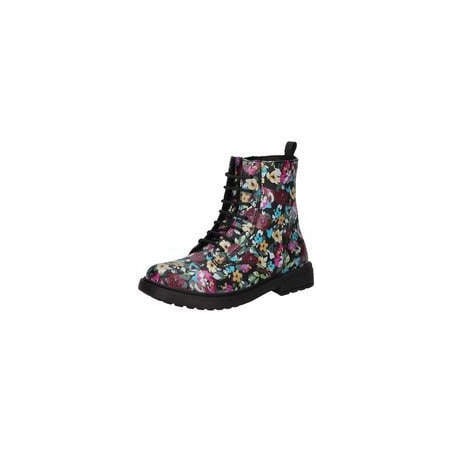 Geox J Eclair Schnür Boots Mädchen bunt|bunt|bunt|bunt