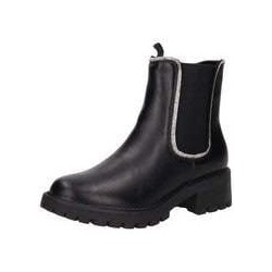 Charmosa Chealsea Boots Damen schwarz|schwarz