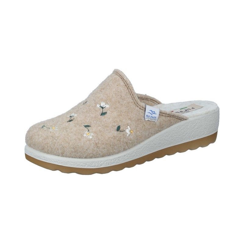 Fly Flot Hausschuhe Pantoffel aus Wollfilz
