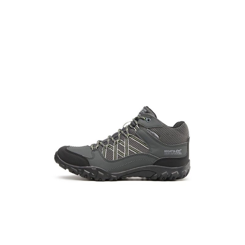 Regatta Trekkingschuhe Edgepoint Mid Wp RMF622 Brair/Lime Punch 824 Trekkingschuh