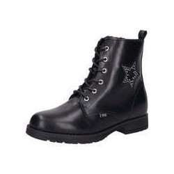 Puccetti Schnür Boots Mädchen schwarz|schwarz