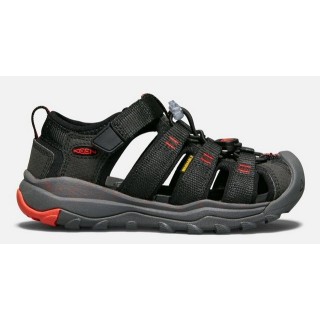Keen Keen Newport Neo H2 Kinder Freizeit Schuhe Sandalen black firey red Wanderschuh