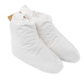 Traumschloss Bettschuh Daunenschuh Ideal für kalte Winter-Nächte, Hält Füße warm