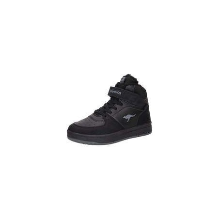 KangaROOS K-CP Bound Mid EV Sneaker Mädchen|Jungen schwarz|schwarz