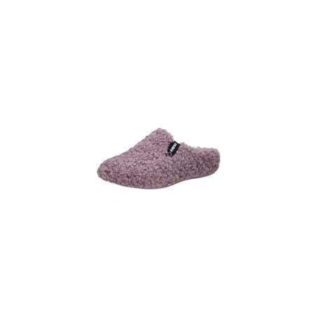 Verbenas York Curly Hausschuhe Damen lila|lila|lila