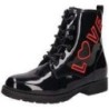Puccetti Schnür Boots Mädchen schwarz|schwarz|schwarz