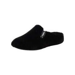 Verbenas York Groseto Hausschuhe Damen schwarz|schwarz