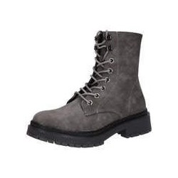 Dockers Schnürstiefelette Damen grau|grau