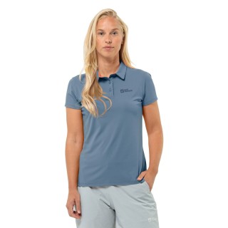 Jack Wolfskin Prelight Trail Polo Women Funktionsshirt Damen XS blue Elemental Blue