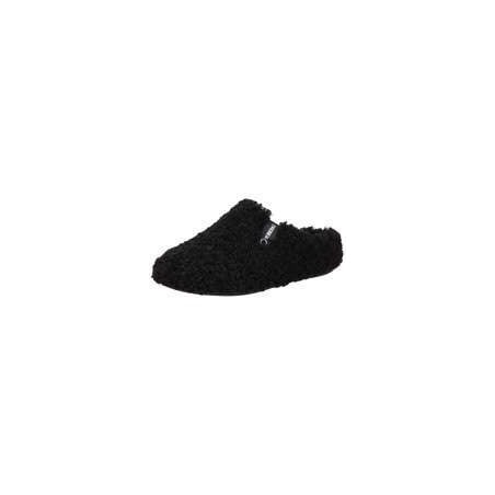 Verbenas York Curly Hausschuhe Damen schwarz|schwarz