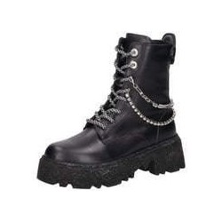 2Go Fashion Schnür Boots Damen schwarz|schwarz|schwarz