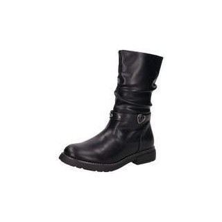 Barbarella Langschaftstiefel Mädchen schwarz|schwarz|schwarz