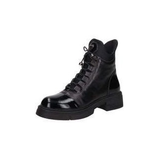 2Go Fashion Schnürstiefelette Damen schwarz|schwarz