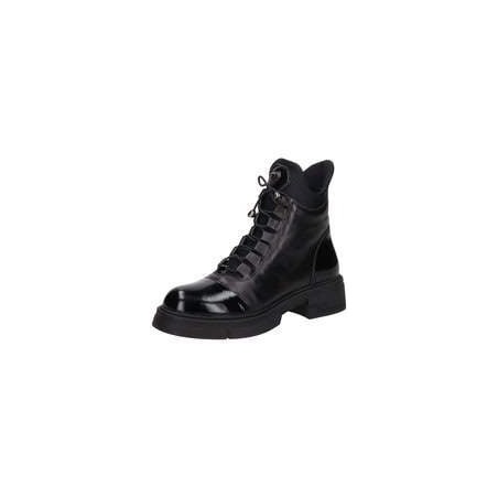 2Go Fashion Schnürstiefelette Damen schwarz|schwarz