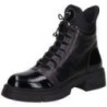 2Go Fashion Schnürstiefelette Damen schwarz|schwarz