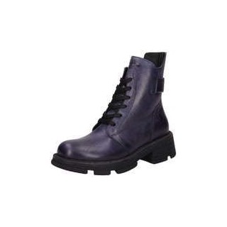 2Go Fashion Schnürstiefelette Damen lila|lila