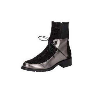2Go Fashion Schnürstiefelette Damen schwarz|schwarz