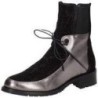 2Go Fashion Schnürstiefelette Damen schwarz|schwarz