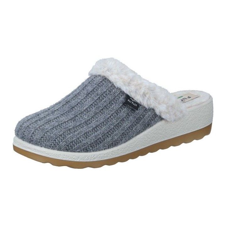 Fly Flot Hausschuhe Pantoffel aus Flauschstoff