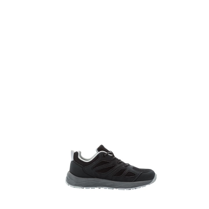 Jack Wolfskin Woodland 2 Texapore Low Kids Wasserdichte Wanderschuhe Kinder 35 grey,black Phantom