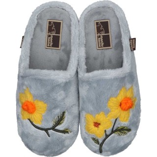 Manitu-Home Hausschuhe Hausschuh aus Flauschstoff