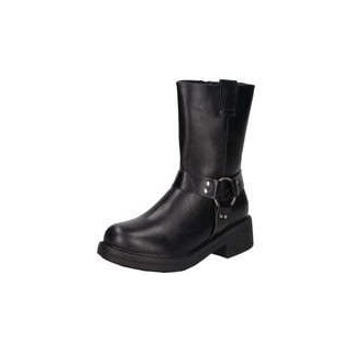 Charmosa Biker Boots Damen schwarz|schwarz