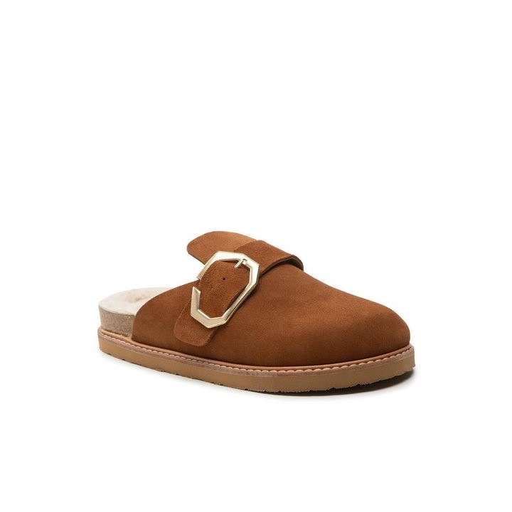 GENUINS Hausschuhe Grisel G104531 Camel Hallenschuh