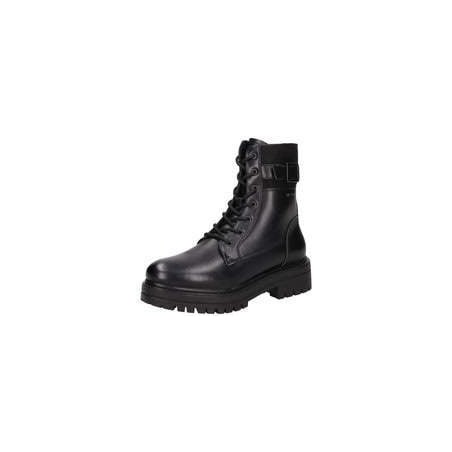Tom Tailor Schnür Boots Damen schwarz|schwarz|schwarz|schwarz|schwarz
