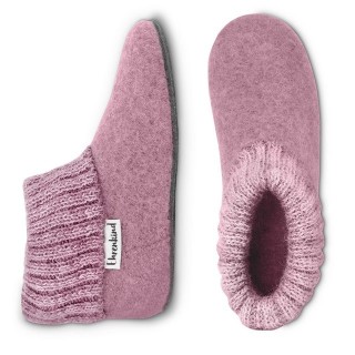 Ehrenkind Gemütliche Kinder-Hausschuhe aus reiner Schurwolle, Rutschfest Hüttenschuhe (atmungsaktiv & temperaturregulierend,