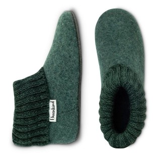 Ehrenkind Gemütliche Kinder-Hausschuhe aus reiner Schurwolle, Rutschfest Hüttenschuhe (atmungsaktiv & temperaturregulierend,