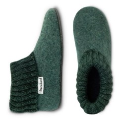 Ehrenkind Gemütliche Kinder-Hausschuhe aus reiner Schurwolle, Rutschfest Hüttenschuhe (atmungsaktiv & temperaturregulierend,