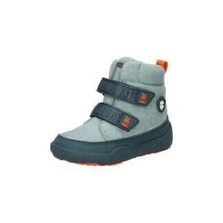 Affenzahn Bootie Hase Wool Comfy Jungen blau|blau