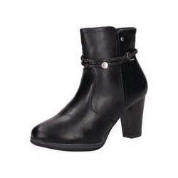 Charmosa Stiefelette Damen schwarz|schwarz|schwarz