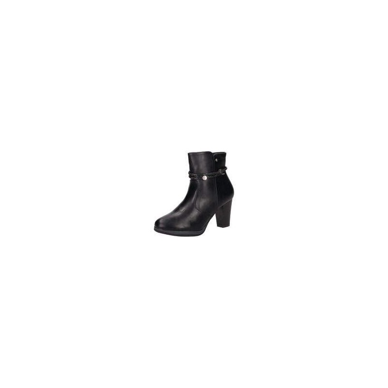 Charmosa Stiefelette Damen schwarz|schwarz|schwarz