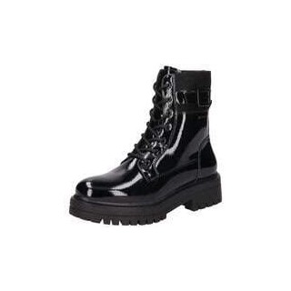 Tom Tailor Schnür Boots Damen schwarz|schwarz|schwarz