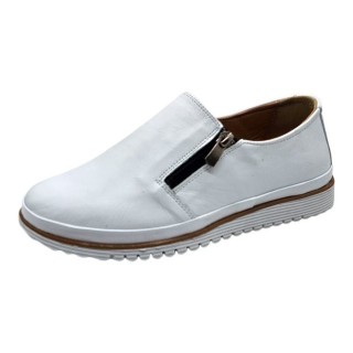 Yu&Luk Damen Schuhe Slipper Halbschuh, Schlupfschuh, Freizeitschuh mit Stretch und Reißverschluss