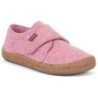 froddo® BAREFOOT WOOLY Hausschuh Klettschuh, Kindergartenschuh mit Wollfutter