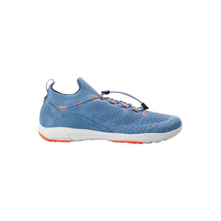 Jack Wolfskin Spirit Knit Low Women Regenerations-Schuhe Damen 35.5 blue Elemental Blue