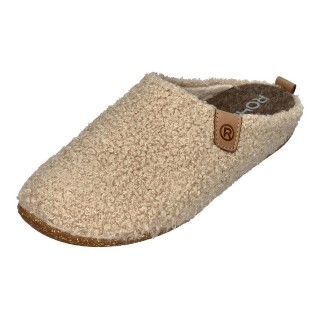 Rohde TIVOLI-D Plüsch 6870 Hausschuh Natur