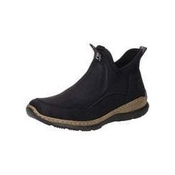 Rieker Ankle Bootie Damen schwarz|schwarz